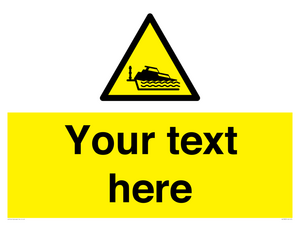 Custom warning grounding cruiser on lock cill